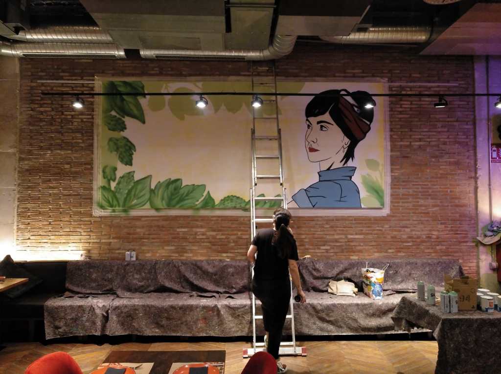 Cristina Soler en La Fábrica Cruzcampo Soho Málaga